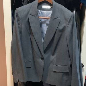 Plus Size Calvin Klein Blazer